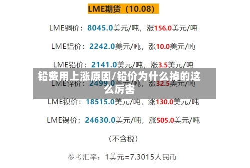 铅费用上涨原因/铅价为什么掉的这么厉害