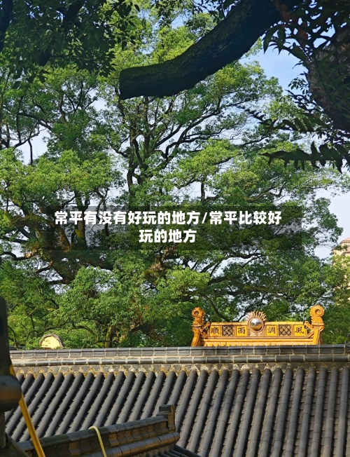 常平有没有好玩的地方/常平比较好玩的地方