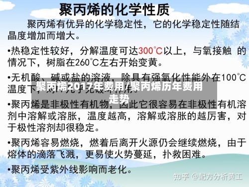 聚丙烯2017年费用/聚丙烯历年费用走势-第2张图片