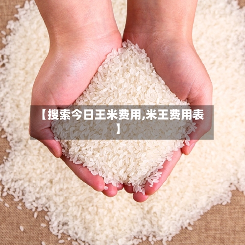【搜索今日王米费用,米王费用表】-第3张图片