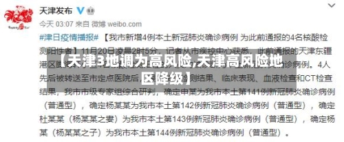 【天津3地调为高风险,天津高风险地区降级】