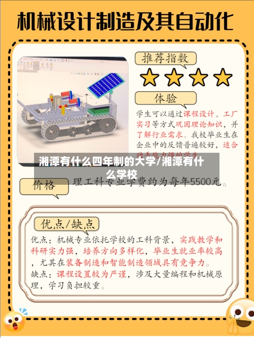 湘潭有什么四年制的大学/湘潭有什么学校-第2张图片