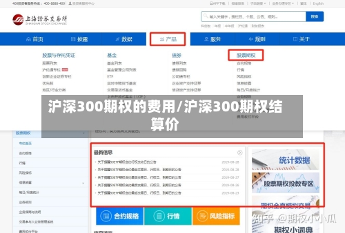 沪深300期权的费用/沪深300期权结算价-第2张图片