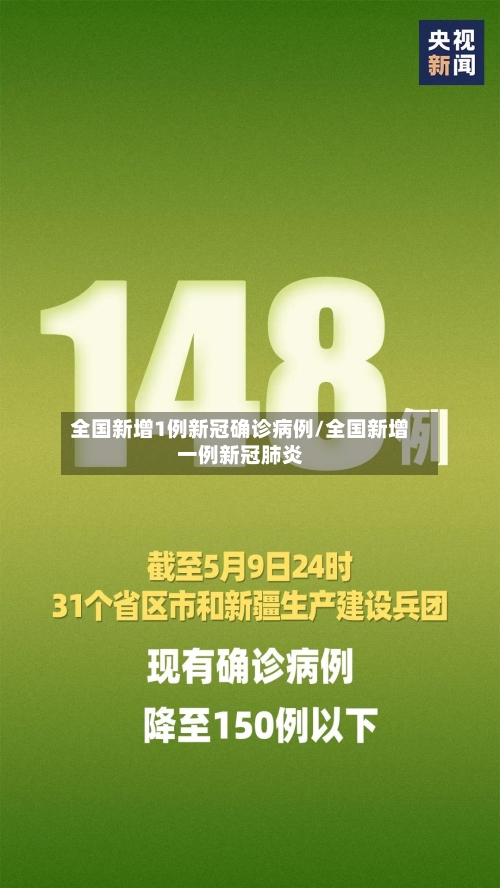 全国新增1例新冠确诊病例/全国新增一例新冠肺炎