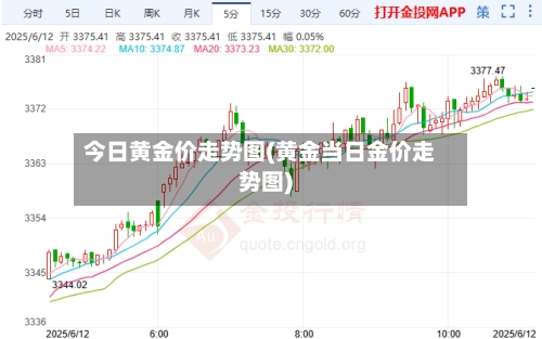 今日黄金价走势图(黄金当日金价走势图)
