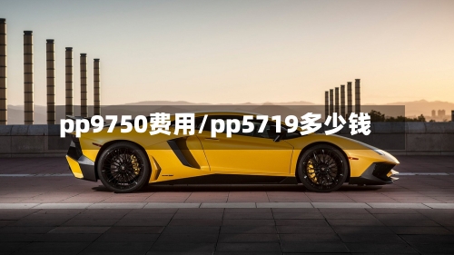 pp9750费用/pp5719多少钱-第3张图片