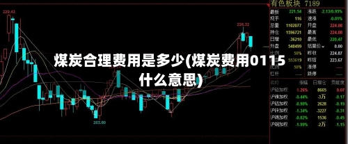 煤炭合理费用是多少(煤炭费用0115什么意思)-第3张图片