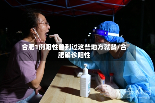 合肥1例阳性曾到过这些地方就餐/合肥确诊阳性-第3张图片