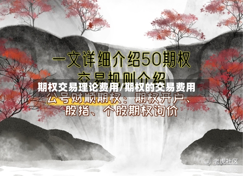 期权交易理论费用/期权的交易费用-第3张图片