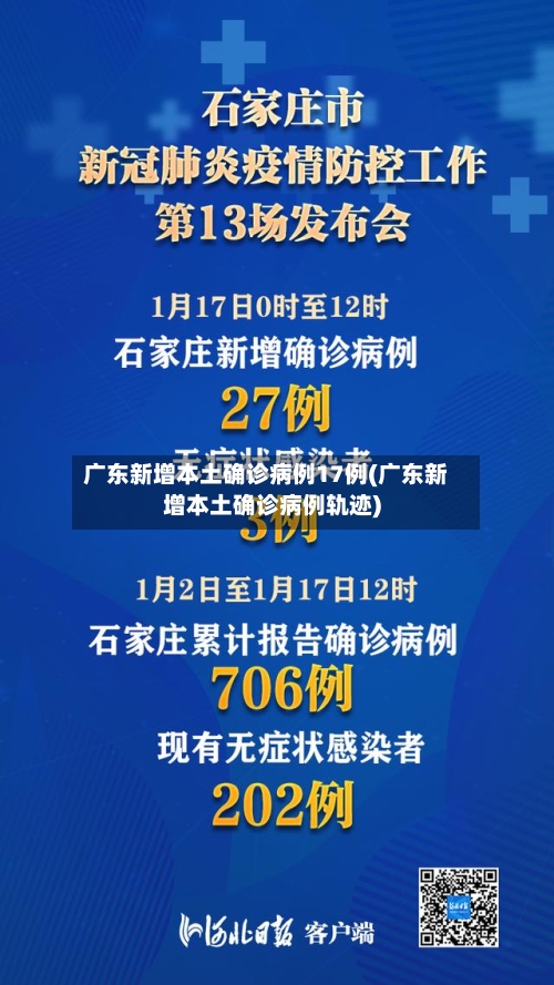 广东新增本土确诊病例17例(广东新增本土确诊病例轨迹)