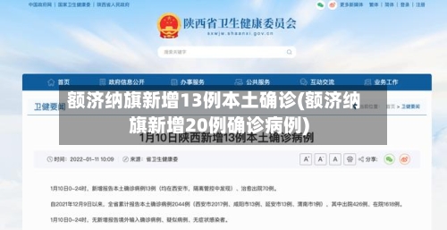 额济纳旗新增13例本土确诊(额济纳旗新增20例确诊病例)-第3张图片