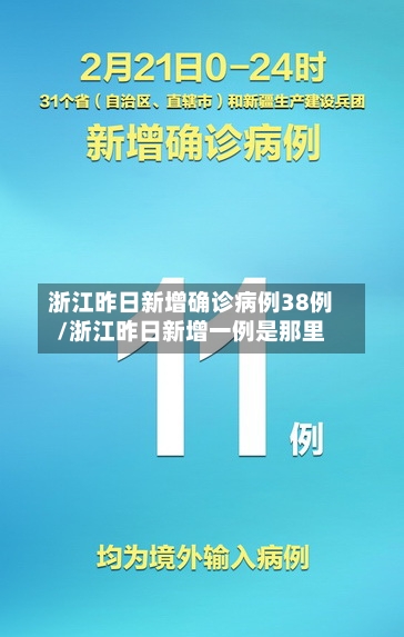 浙江昨日新增确诊病例38例/浙江昨日新增一例是那里