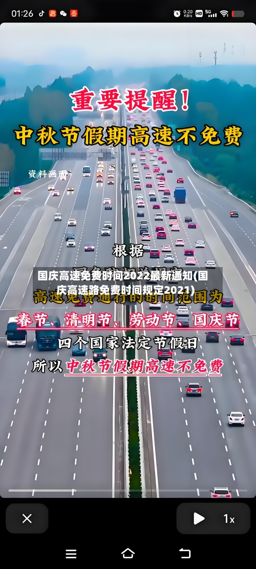 国庆高速免费时间2022最新通知(国庆高速路免费时间规定2021)-第3张图片