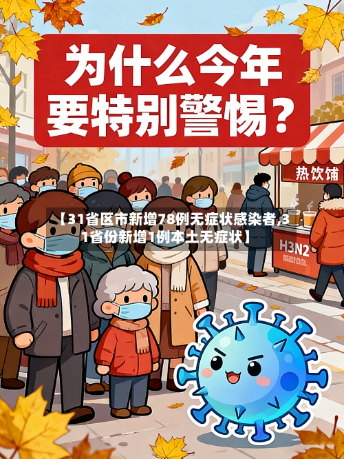 【31省区市新增78例无症状感染者,31省份新增1例本土无症状】