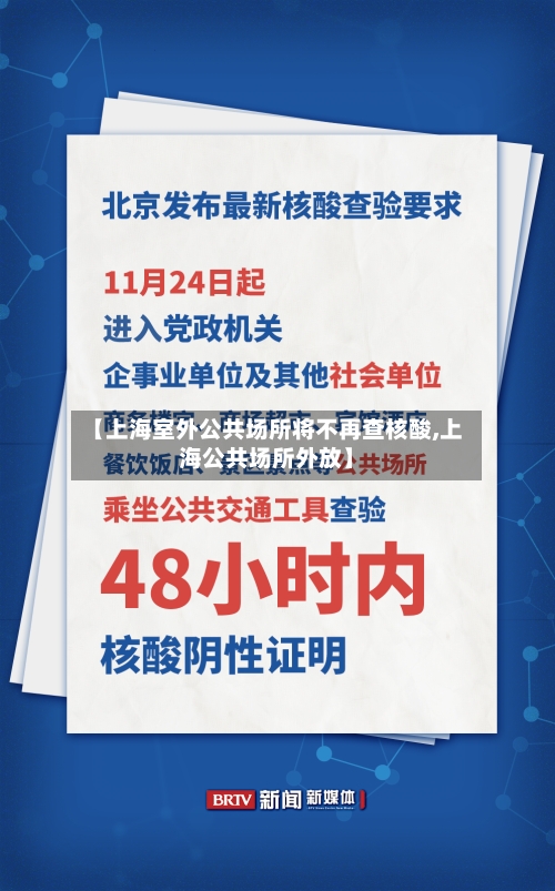 【上海室外公共场所将不再查核酸,上海公共场所外放】