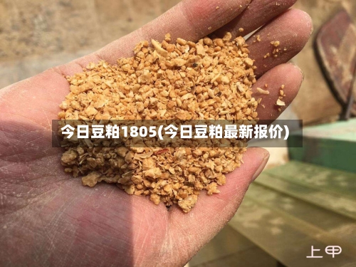 今日豆粕1805(今日豆粕最新报价)-第2张图片