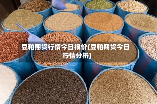 豆粕期货行情今日报价(豆粕期货今日行情分析)