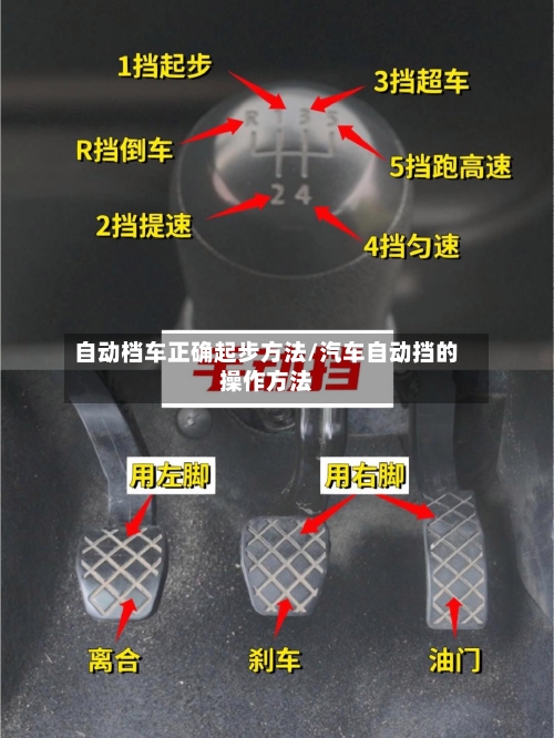 自动档车正确起步方法/汽车自动挡的操作方法-第2张图片
