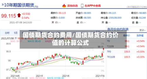 国债期货合约费用/国债期货合约价值的计算公式