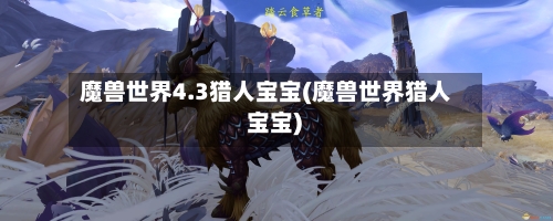 魔兽世界4.3猎人宝宝(魔兽世界猎人 宝宝)