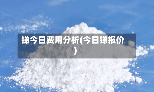 锑今日费用分析(今日锑报价)-第2张图片
