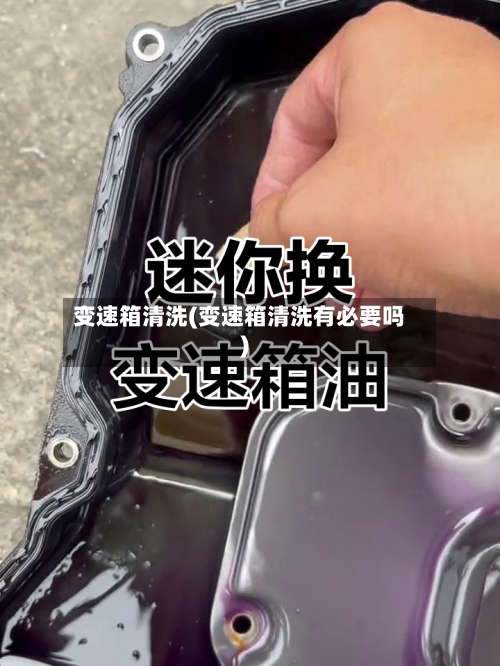 变速箱清洗(变速箱清洗有必要吗)