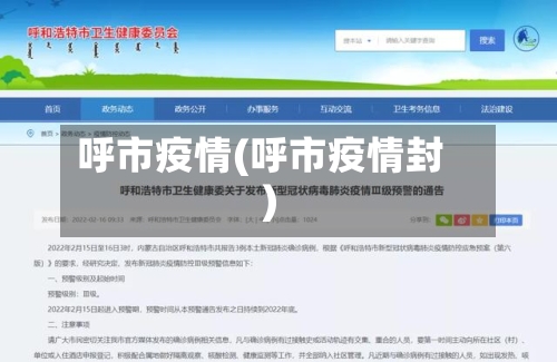 呼市疫情(呼市疫情封)-第3张图片