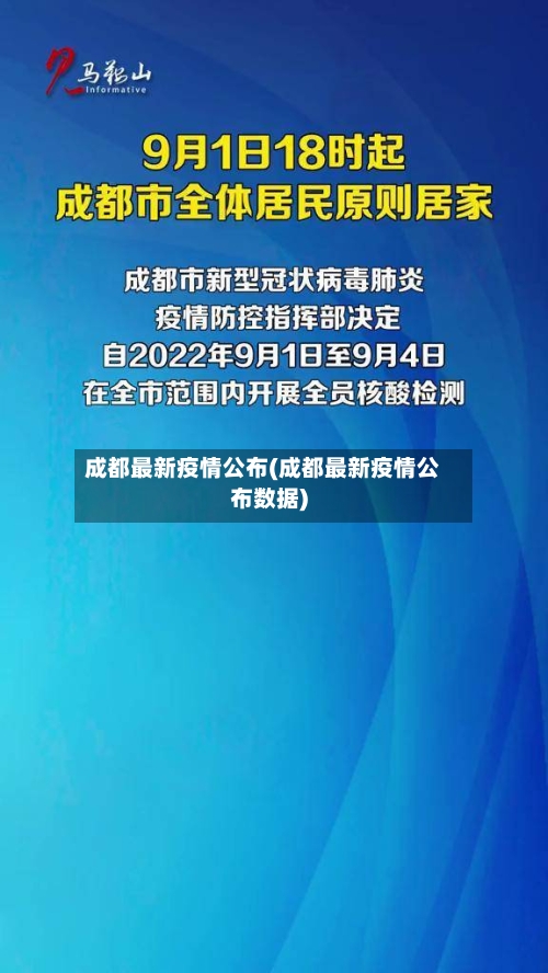 成都最新疫情公布(成都最新疫情公布数据)