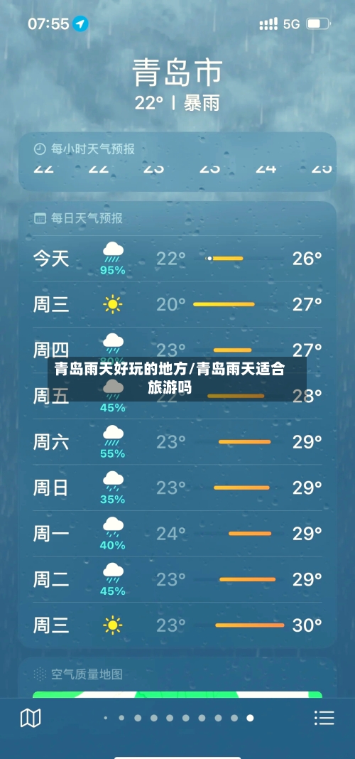 青岛雨天好玩的地方/青岛雨天适合旅游吗