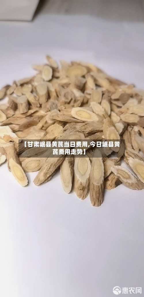 【甘肃岷县黄芪当日费用,今日岷县黄芪费用走势】
