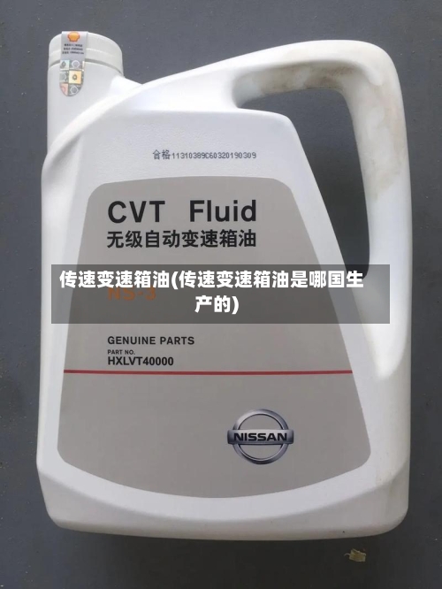 传速变速箱油(传速变速箱油是哪国生产的)-第2张图片