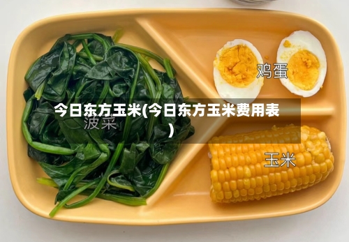 今日东方玉米(今日东方玉米费用表)