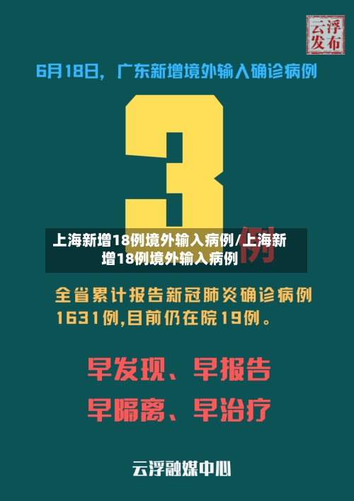 上海新增18例境外输入病例/上海新增18例境外输入病例